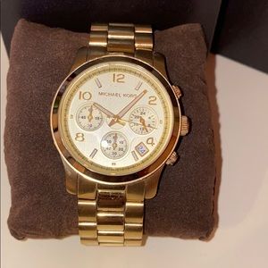 Michael Kors Gold Link Watch